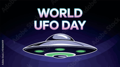 World UFO Day Alien Mystery Space Phenomenon Celebration
