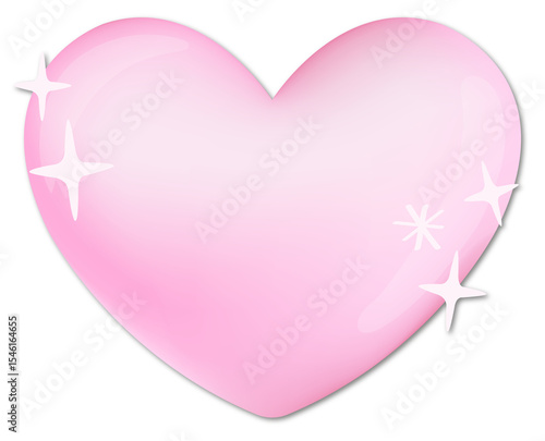 Fotografía Pink deco confetti ribbon kpop photocard