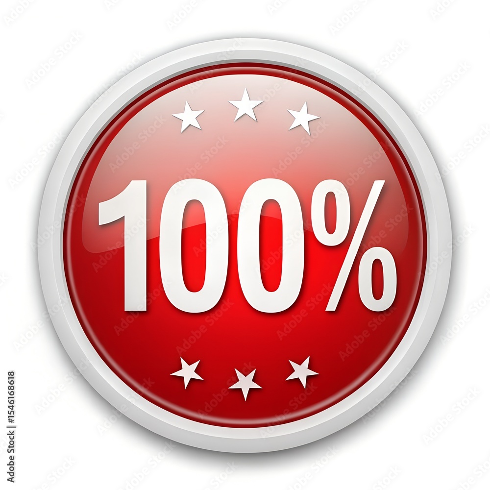 100 % icon 100 % icon