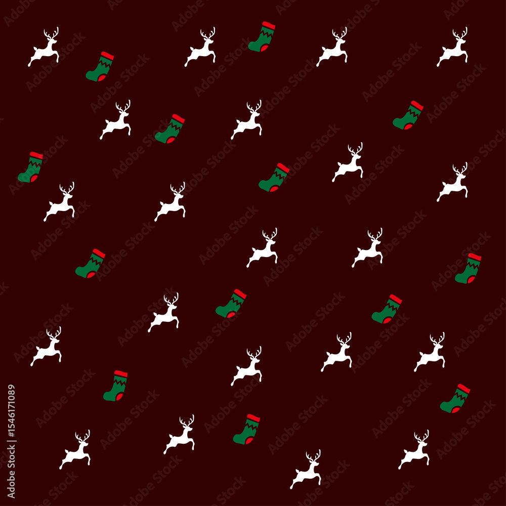 seamless background with deer seamless background with deer