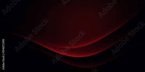 Abstract red wave design with flowing lines and a futuristic light pattern for a dynamic backdrop