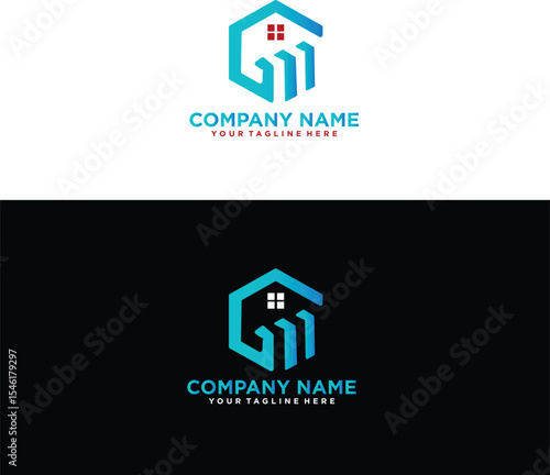 GM real estate logo design