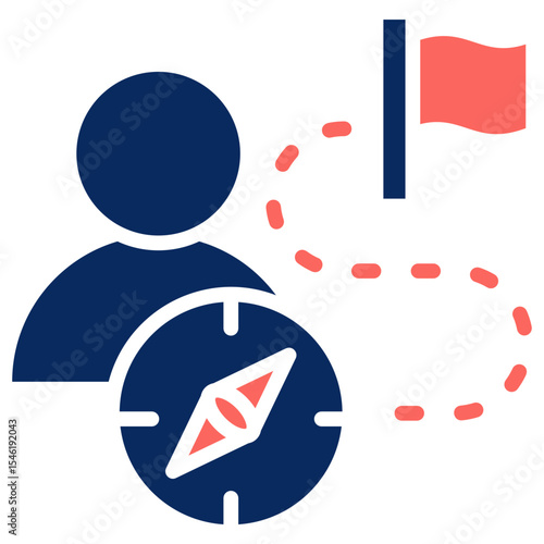 Leadership Compass Icon