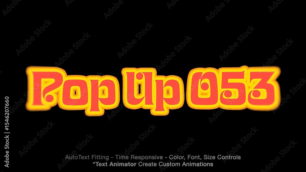 Note Pop Up Trans Background Pop Up Text Overlay (53) Editable Color, Font & Animation | Easy ...
