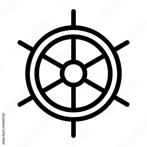 helm line icon
