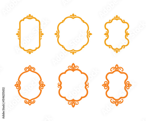 Set of vintage frames