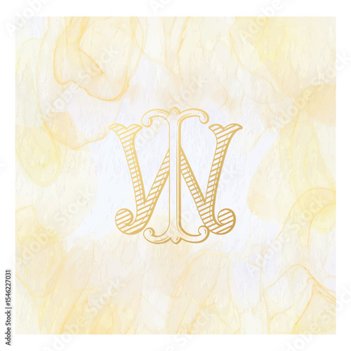IW, WI, logo IW, Letter IW,  Monogram IW,Wedding Monogram, Wedding Logo, Logo Design , Monogram Vintage
