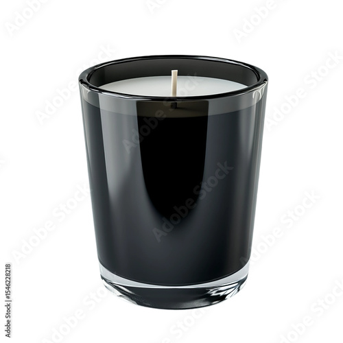 candle in a glass holder