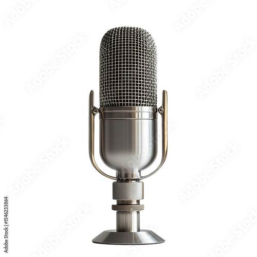 microphone isolated on white background