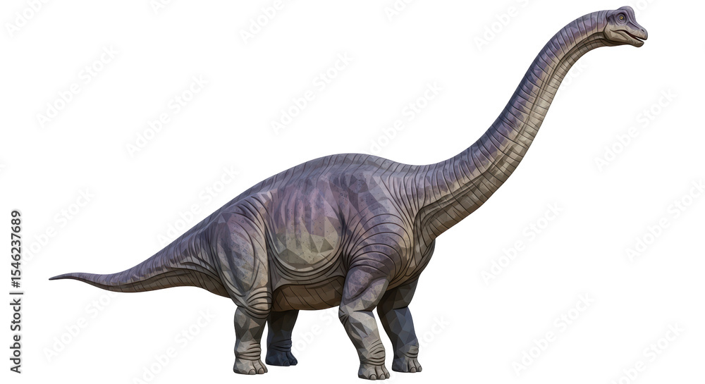 Obraz premium Isolated Brachiosaurus Dinosaur