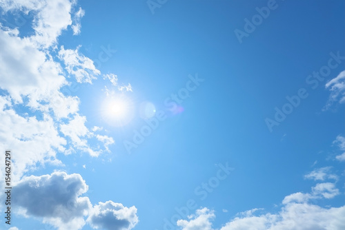 Photos Blue sky and bright midday sun