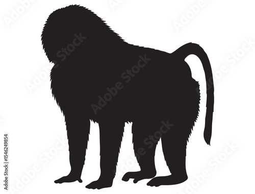 BABOON SILHOUETTE
