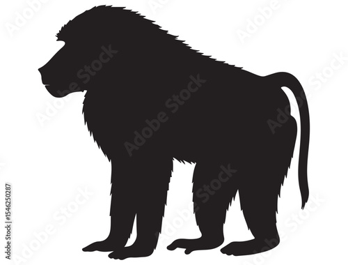 BABOON SILHOUETTE