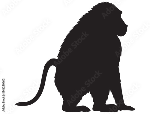 BABOON SILHOUETTE