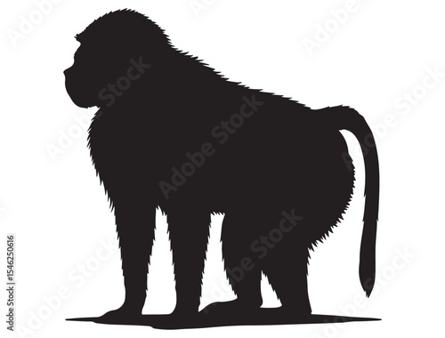 BABOON SILHOUETTE