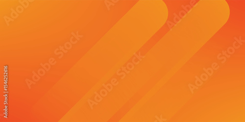 Abstract orange background with diagonal lines. Dynamic shapes composition.
