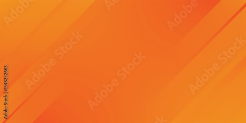 Abstract orange background with diagonal lines. Dynamic shapes composition.