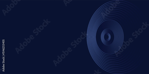 abstract dark background with glowing lines circles