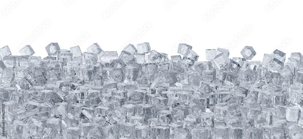 ice cubes, transparent background ice cubes, transparent background