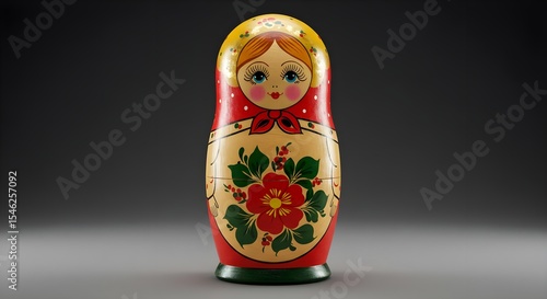 Matryoshka, Nesting doll, Babushka doll, Traditional Russian Matryoshka Nesting Doll