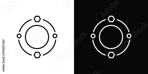 Adaptation icon in black. flat graphic vector icon