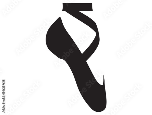 BALLET SLIPPER SILHOUETTE
