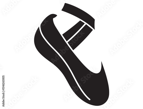 BALLET SLIPPER SILHOUETTE