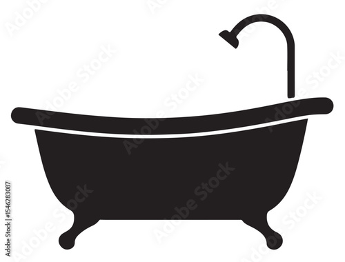 BATHTUB SILHOUETTE