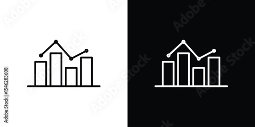 Benchmarking icon in black. flat graphic vector icon
