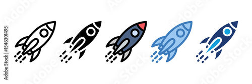 Fast Launch Icon Element For Design