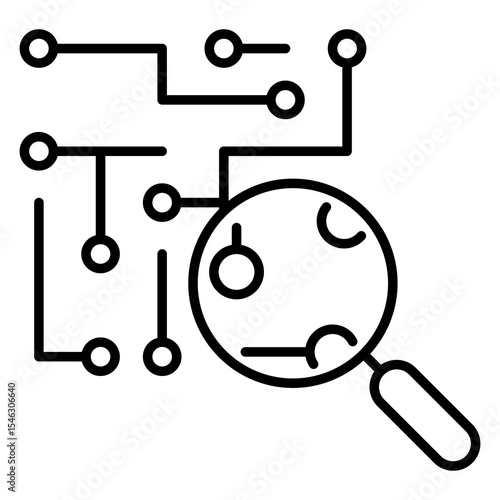 Debug icon, simple design, vector illustration