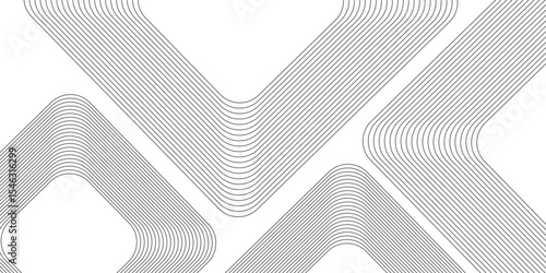 3D white geometric abstract background overlap layer on bright space with rounded rhomb effect decoration
