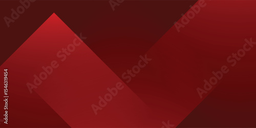 Red abstract background. Dynamic shapes composition. Eps10 vector