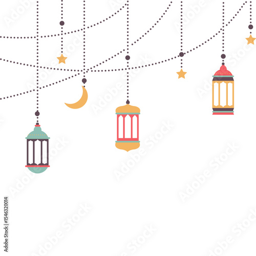Islamic Hanging Lantern Decoration
