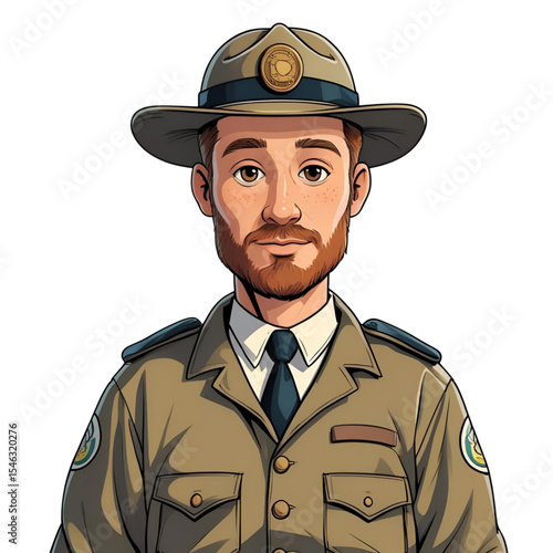 military man in uniform