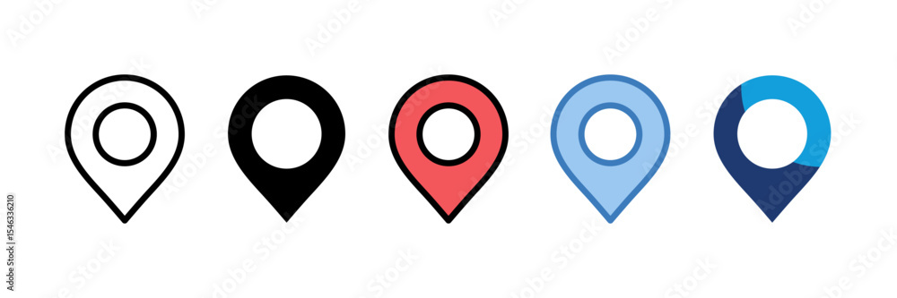 Location Icon Element For Design Location Icon Element For Design