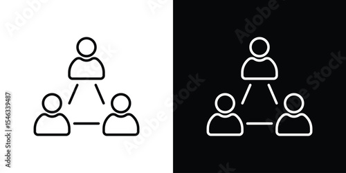 Coordinate icon in black. flat graphic vector icon