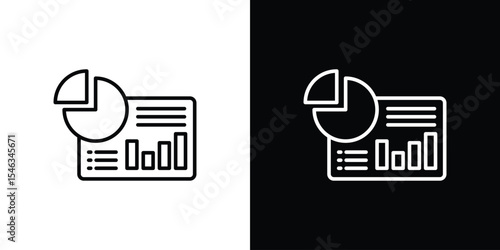 Dashboard icon in black. flat graphic vector icon