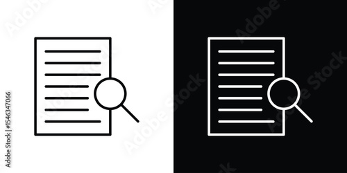 Defining icon in black. flat graphic vector icon