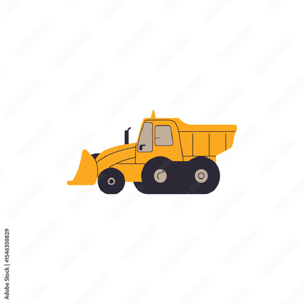 toy truck isolated on white toy truck isolated on white