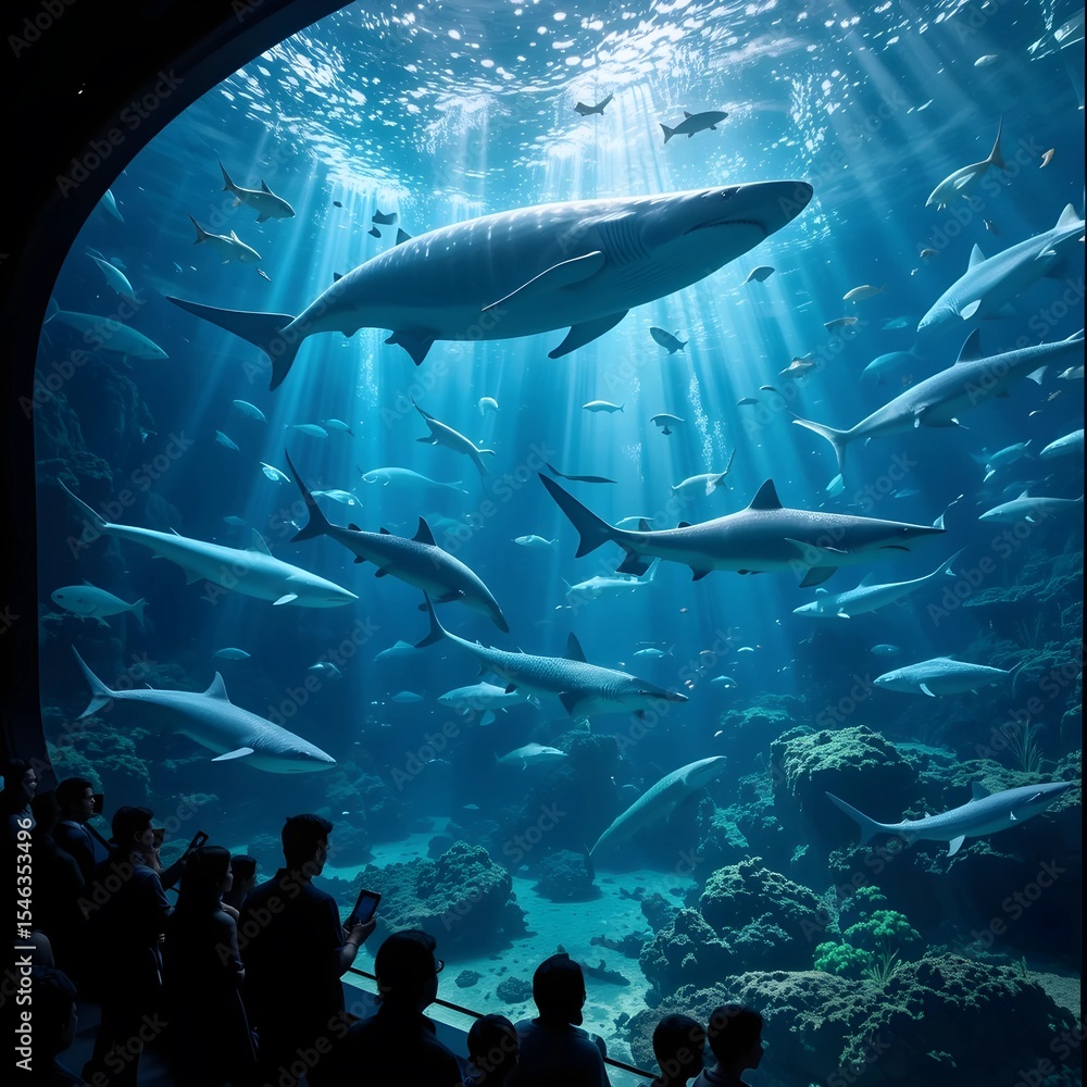 Obraz premium aquarium, AI Generated