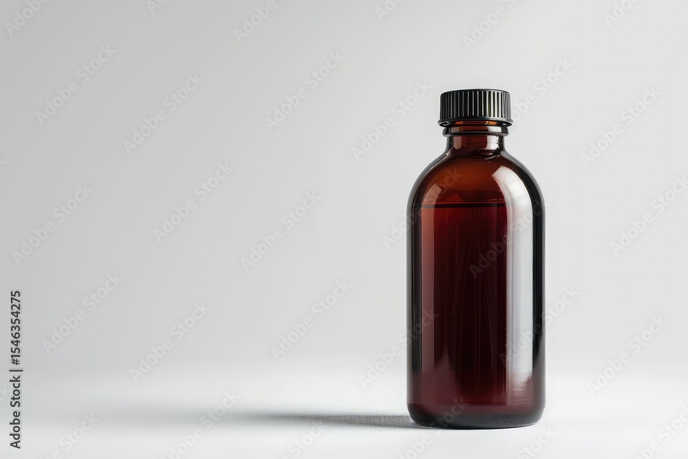 Premium Quality Image of Hydrogen Peroxide Bottle Isolated on White Background Premium Quality Image of Hydrogen Peroxide Bottle Isolated on White Background