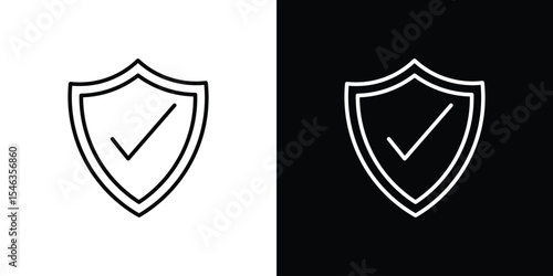 Durable icon in black. flat graphic vector icon