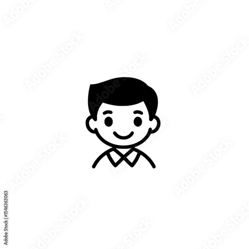 Christian deacon figure icon