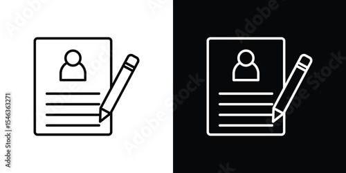 Enrollment icon in black. flat graphic vector icon