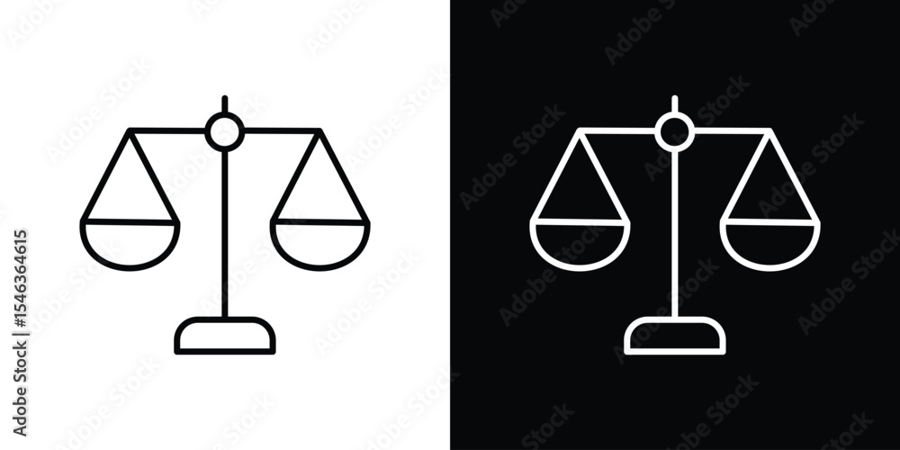 Fotografia Ethics icon in black. flat graphic vector icon