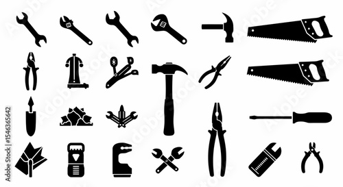 A Collection of Essential Hand Tools for Carpentry and DIY Projects