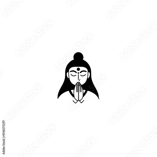 Hindu priest icon 