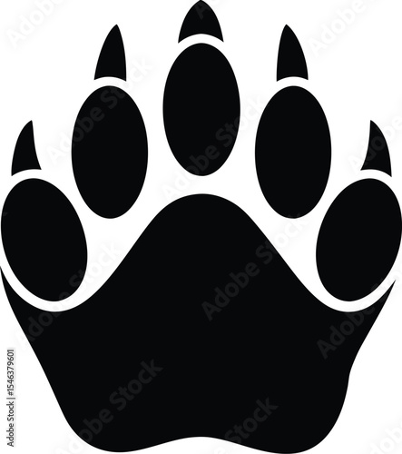 Two Retro Ray Guns in Black Silhouette on a White Background Vintage Space