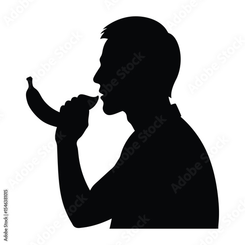 silhouette of a woman drinking water